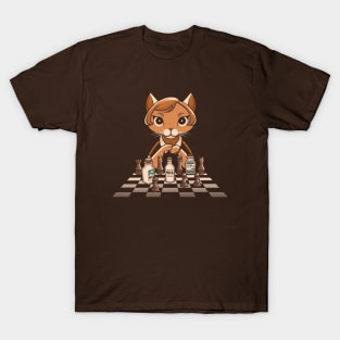 The Cat's Gambit by Tobe Fonseca T-Shirt